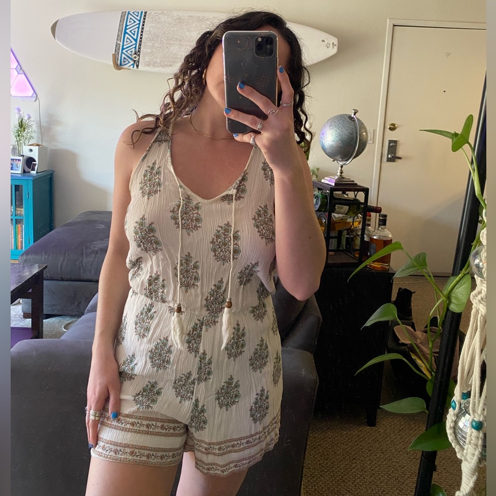 White Romper